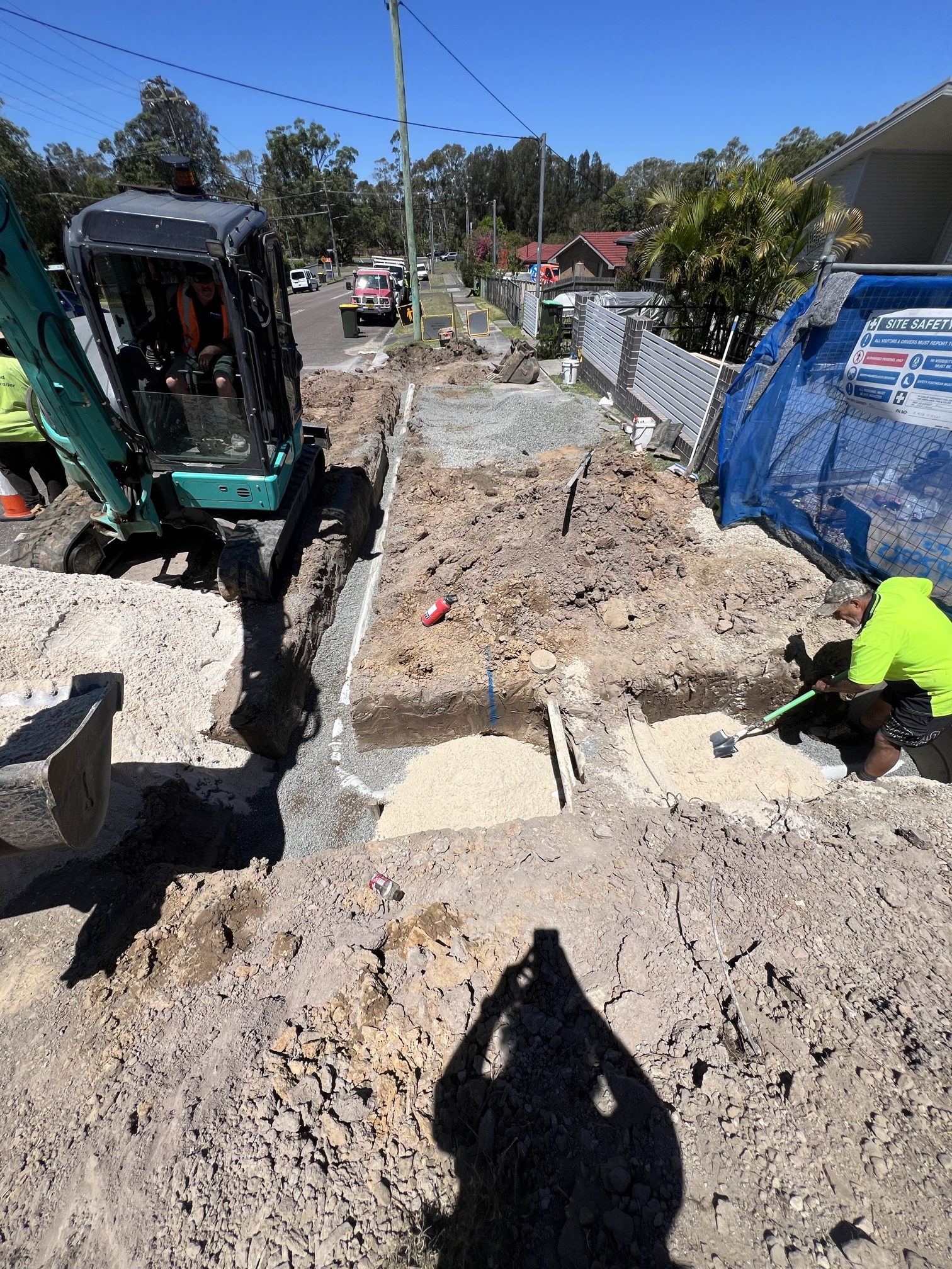 Plumbing reconfiguration